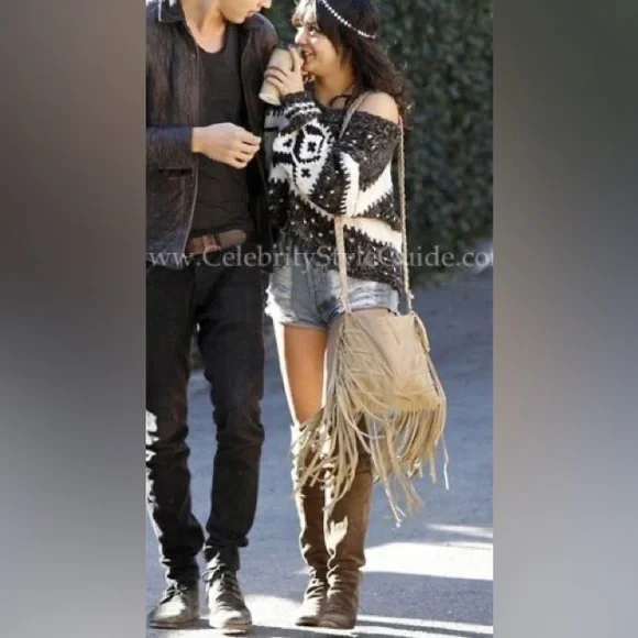 Free People Fair Isle Cropped Sweater - Picture 6 of 10